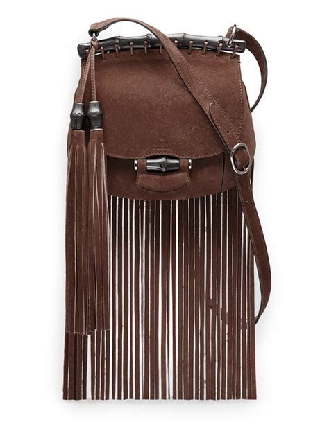 gucci leather shoulder bag fringe|farfetch gucci shoulder bags.